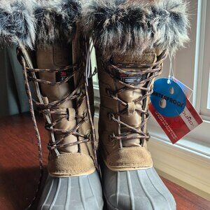 Nwt Outbound Tall Winter Waterproof Boots Womens 6